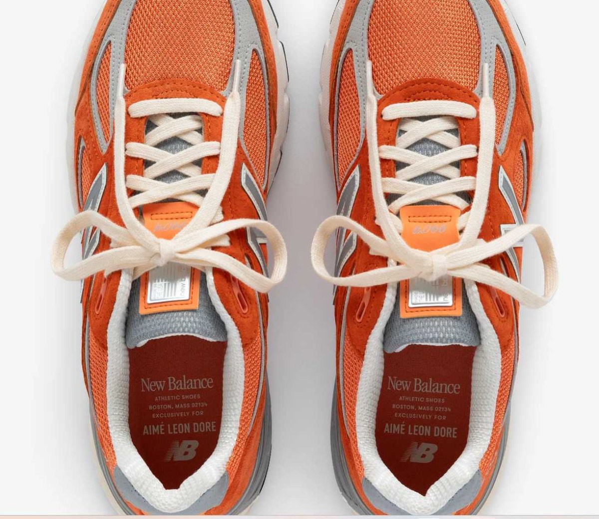 画像6: 250115004  M990V4 aime leon dore orange 27.5cmD　メイドインUSA (6)