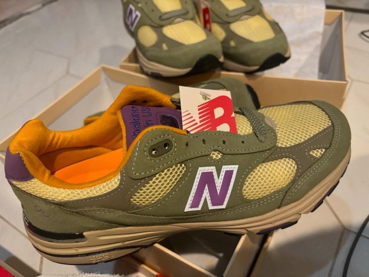 画像1: 260216005 M993Dワイズ　27cm　メイドインUSA (1)