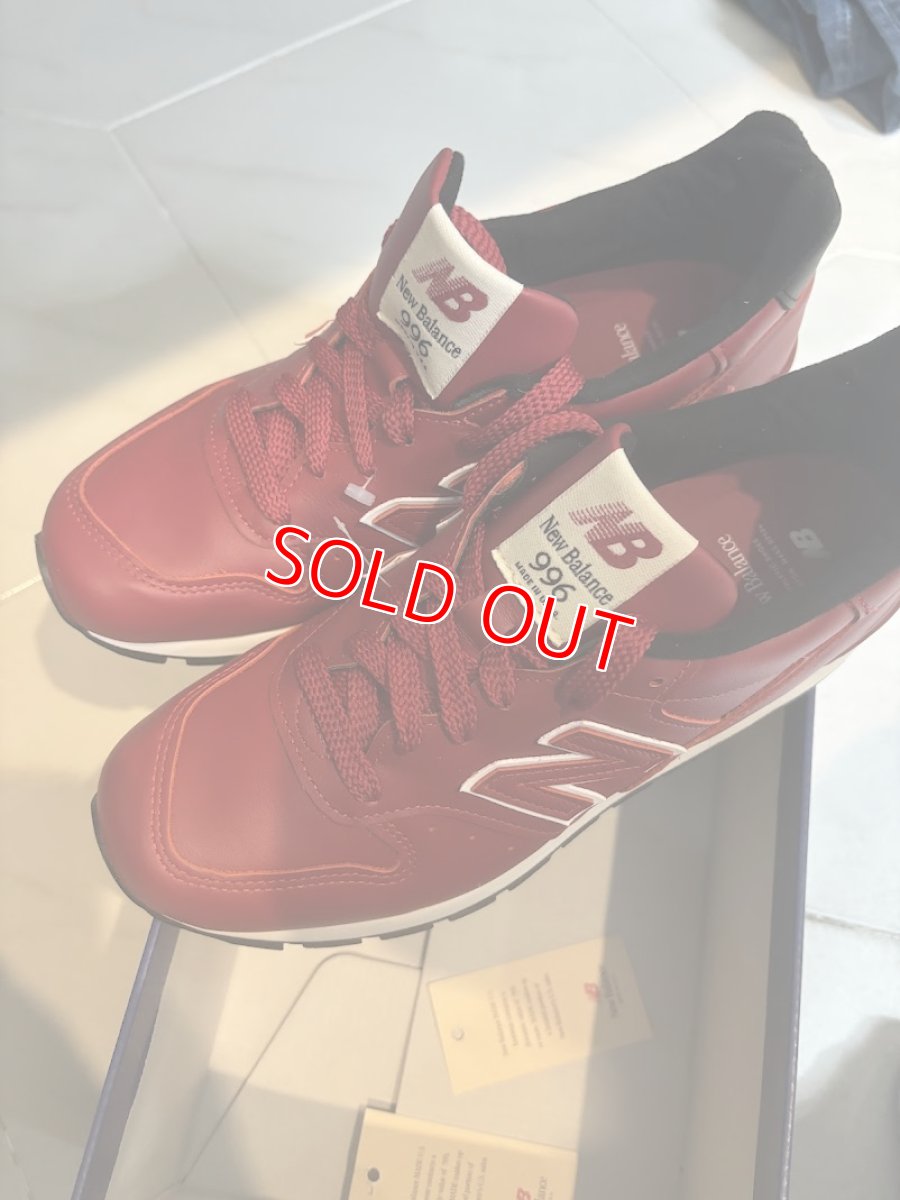 画像1: 260117023  996RED　27.5cmD　made in USA (1)
