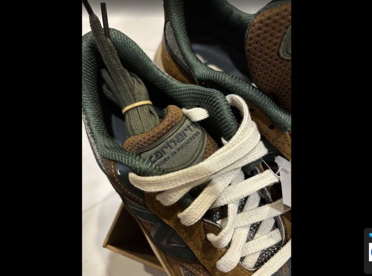 画像2: 260324021　カーハートコラボ　990V6 　23.5cmD (2)